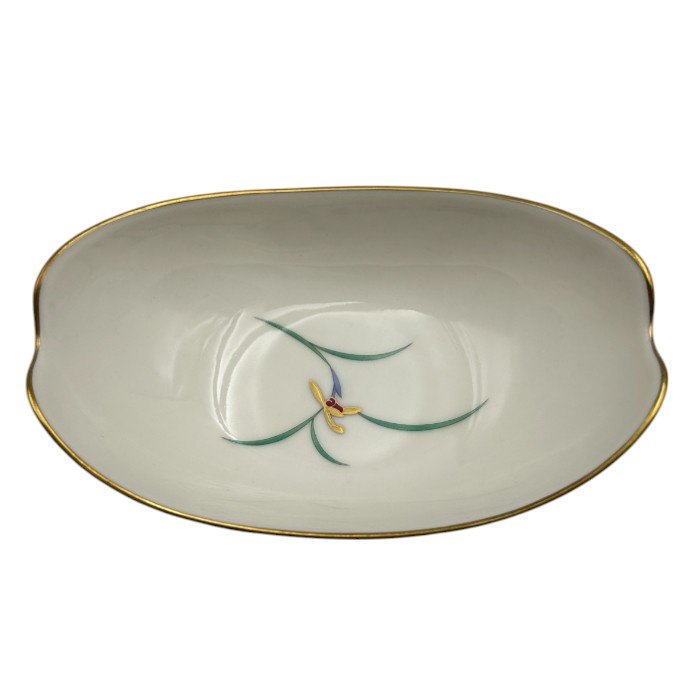 香蘭社 リンドフィールド 小鉢揃 船型 変形皿 5客 和食器 ブランド 小鉢 中古 W４