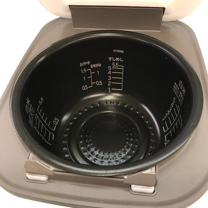 日立 IHジャー炊飯器 ふっくら御膳 5.5合 シルキーホワイト RZ-TS106M 中古 Y1