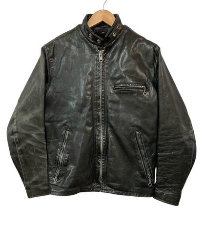 Schott ショット シングルライダース レザージャケット ボアライナー付 07203 サイズ36 中古 D4