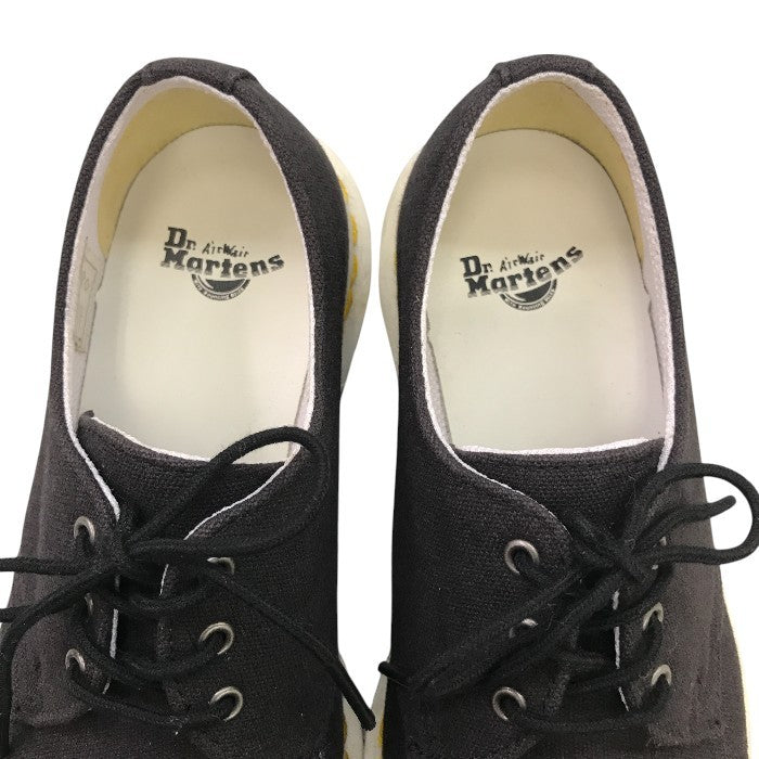 Dr.Martens ドクターマーチン LESTER 3ホール シューズ レディース オールシーズン キャンバス ブラック UK4 23cm 中古 M1