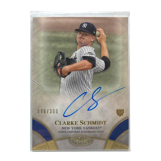 TOPPS MLBカード TIER 1 CLARKE SCHMIDT NEW YORK YANKEES /300 #BOA-CS 中古 IT2