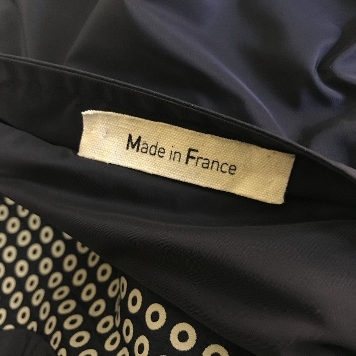 LENER レネール リバーシブル コート サイズ42 12730-00317 アウター レディース 総柄 ネイビー 中古 W1