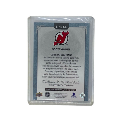 UPPER DECK NHLカード CHRONOLOGY SCOTT GOMEZ NEW JERSEY DEVILS 03/25 #L-NJ-SG 中古 IT2