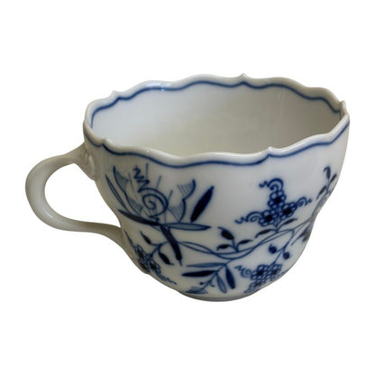 meissen マイセン ブルーオニオン カップ＆ソーサー 洋食器 ブランド おしゃれ 1客 中古 W1