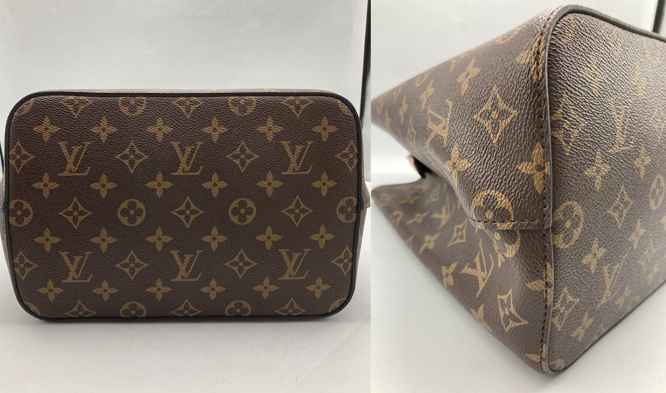 LOUIS VUITTON ルイヴィトン モノグラム ネオノエ M44022 ローズプードル 中古 D4