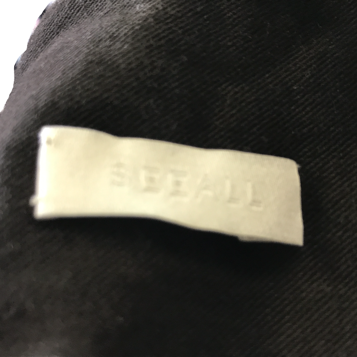 SEEALL シーオール SAU21 PT194 レディース パンツ ブラウン 2(M) ボトムス ファッション 中古 KW1