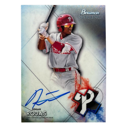 TOPPS MLBカード BOWMAN STERLING JOHAN ROJAS PHILADELPHIA PHILLIES #BSPA-JR 中古 IT2