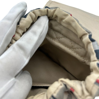 BURBERRY バーバリー babyリュック BF459-510-53 ベビー バックパック キッズ ノバチェック 子供 中古 W４