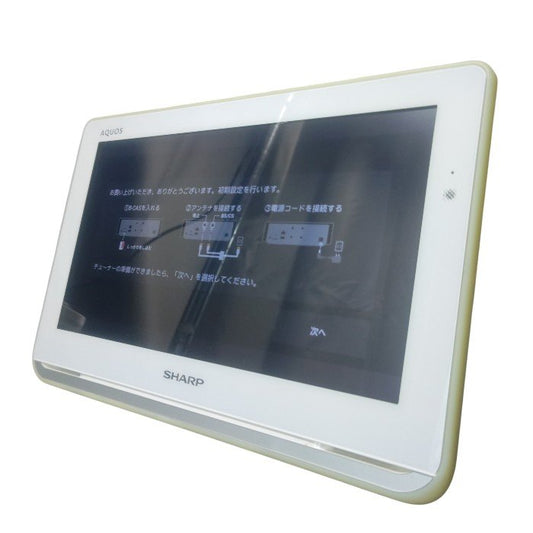 SHARP シャープ AQUOS アクオス 12V型 HDD500GB ポータブル 液晶テレビ 2T-C12AP-W 中古 H4