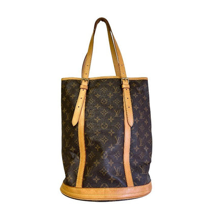 LOUIS VUITTON ルイヴィトン モノグラム バケットGM M42236 鞄 トートバッグ レディース ブランド おしゃれ 中古 W1