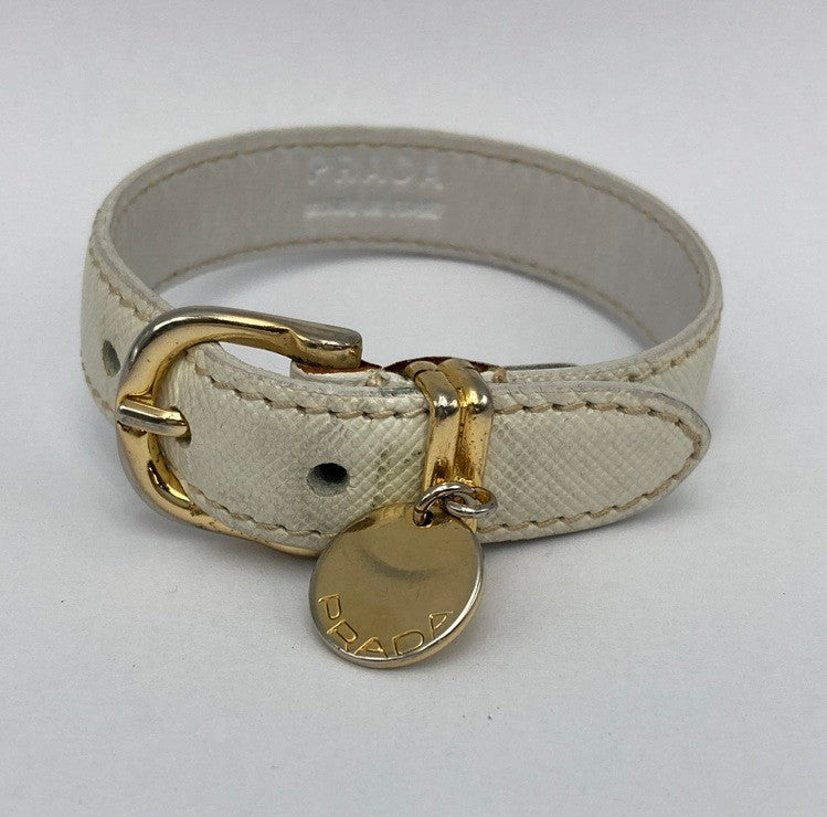 PRADA プラダ レザー ブレスレット 中古 D4