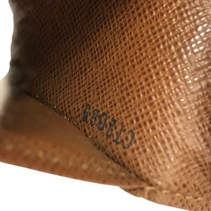 LOUIS VUITTON ルイヴィトン モノグラム ポルトカルトパス カードケース ユニセックス 定期入れ パスケース ブラウン M66541 中古 T1