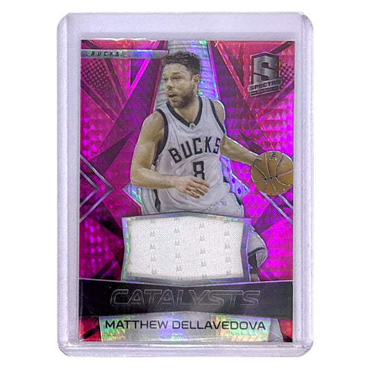PANINI NBAカード SPECTRA PRIZM MATTHEW DELLAVEDOVA BUCKS /49 #23 中古 IT1