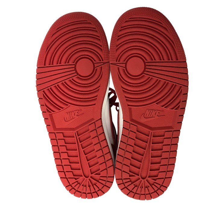 NIKE ナイキ エアジョーダン 1 スニーカー レディース バスケット AIR JORDAN レッド/ブラック/ホワイト MID 23.0cm BQ6472-079 中古 T1