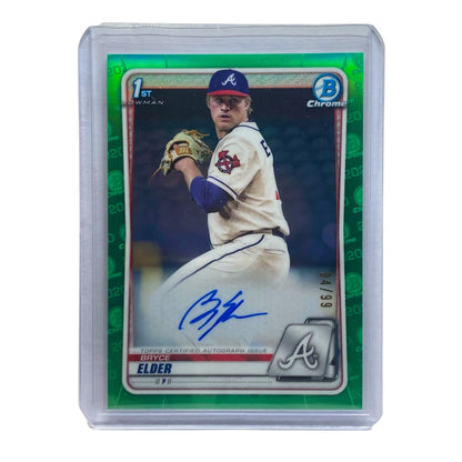 TOPPS MLBカード BOWMAN CHROME 1ST BRYCE ELDER BRAVES 94/99 #CDA-BE 中古 IT2