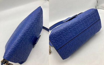 LOEWE ロエベ リピートアナグラム アベニュー チェーン ショルダーバッグ 中古 D4