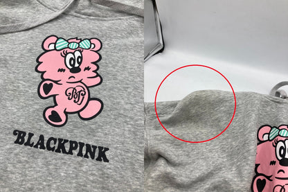 BLACKPINK×VERDY ブラックピンク ヴェルディ フーデッドパーカー サイズL 中古 D4