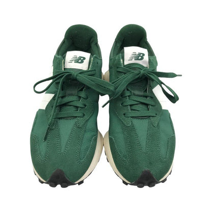 New Balance ニューバランス スニーカー メンズ ローカット ナイロン/スウェード レトロ ランニング グリーン 26cm MS327GB 中古 T1