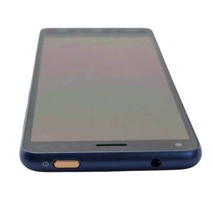 KYOCERA 京セラ かんたんスマホ2 スマートフォン A001KC 32GB ネイビー 本体 お年寄り スマホデビュー android アンドロイド 中古 W４