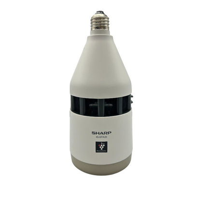 シャープ イオン発生機 高濃度プラズマクラスター25000搭載 トイレ用天井設置型 ホワイト系 IG-GTA20-W SHARP 家電 E26 電球色相当 中古 W４