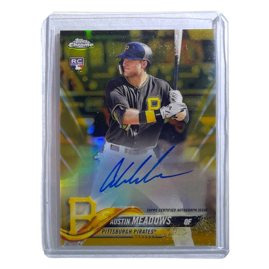 TOPPS MLBカード CHROME AUSTIN MEADOWS PITTSBURGH PIRATES /50 #RA-AUM 中古 IT2