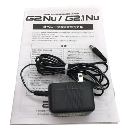 ZOOM ギターエフェクター/オーディオインターフェース ブラック G2Nu 中古 Y1