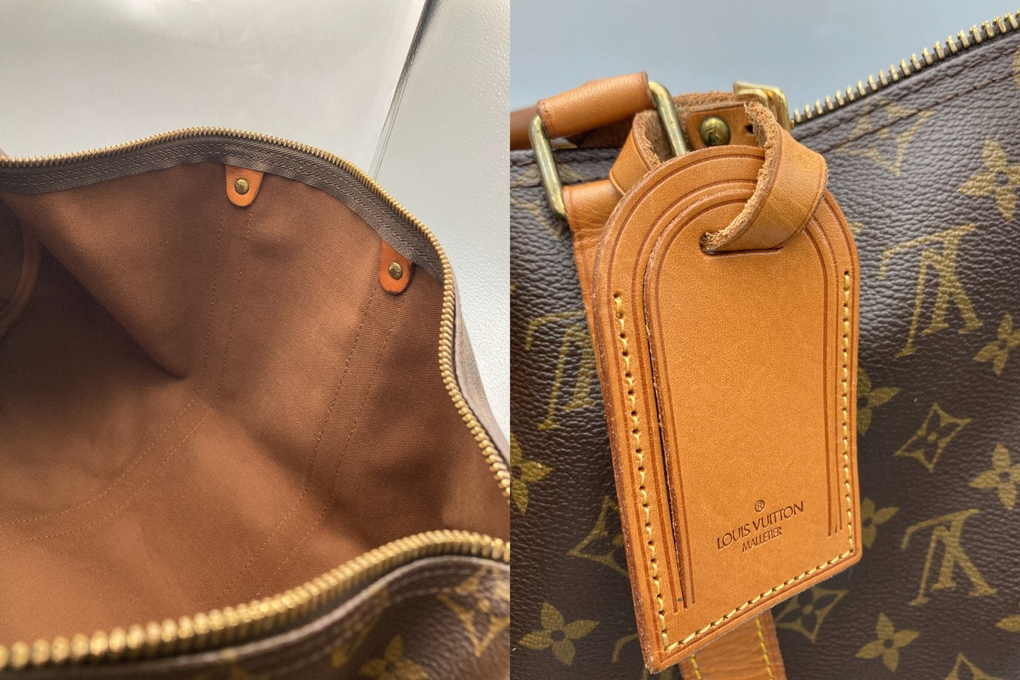 LOUIS VUITTON ルイヴィトン マルティエ刻印 モノグラム キーポル 45 ボストンバッグ M41428 中古 D4