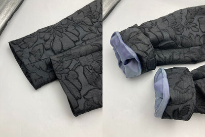 TOMORROWLAND トゥモローランド コレクション ノーカラー ジャケット サイズ36 フラワー 中古 D4