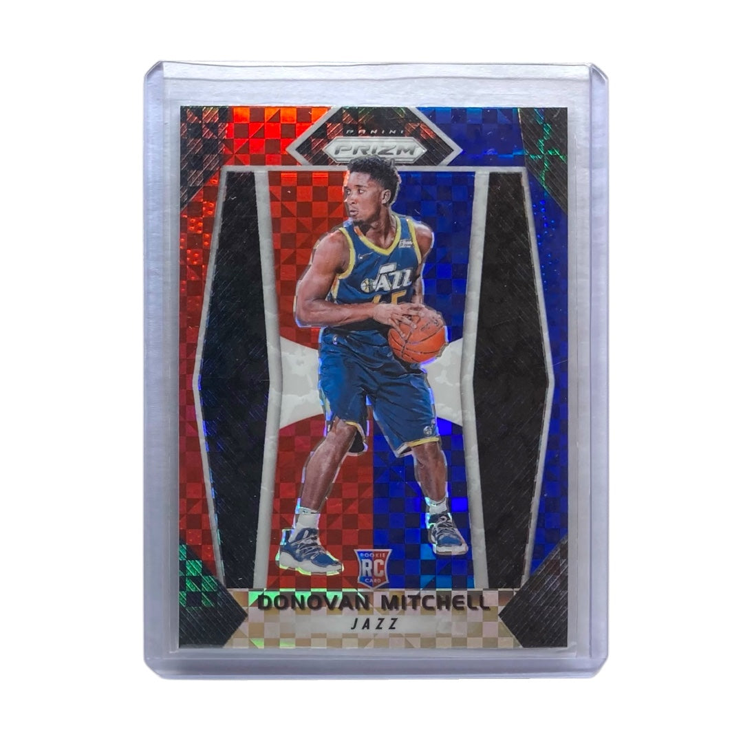 PANINI NBAカード PRIZM DONOVAN MITCHELL UTAH JAZZ #117 中古 IT2