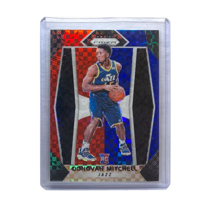 PANINI NBAカード PRIZM DONOVAN MITCHELL UTAH JAZZ #117 中古 IT2