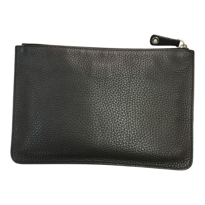 FENDI フェンディ クラッチバッグ レディース レザー 鍵 キー セカンドバッグ ブラック 7N0078 中古 1