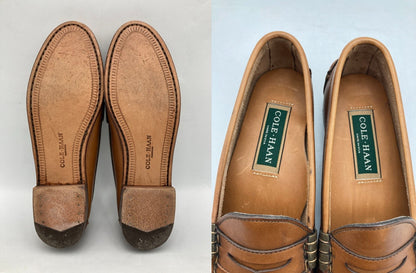 COLE HAAN コールハーン ペニーローファー F3417 USA製 サイズ8 レディース 中古 D4