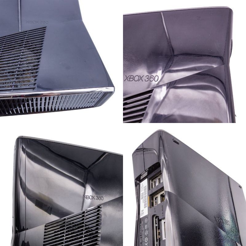 Microsoft Xbox360S本体(250GB) + Kinect＆ゲームソフト４本セット 中古 a1