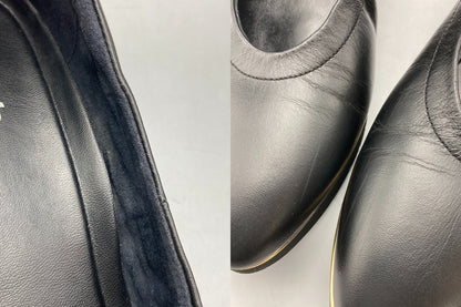 ASICS pedala ペダラ ポインテッドトゥ コンフォートシューズ 1212A182-001 サイズ23.5cm 中古 D4