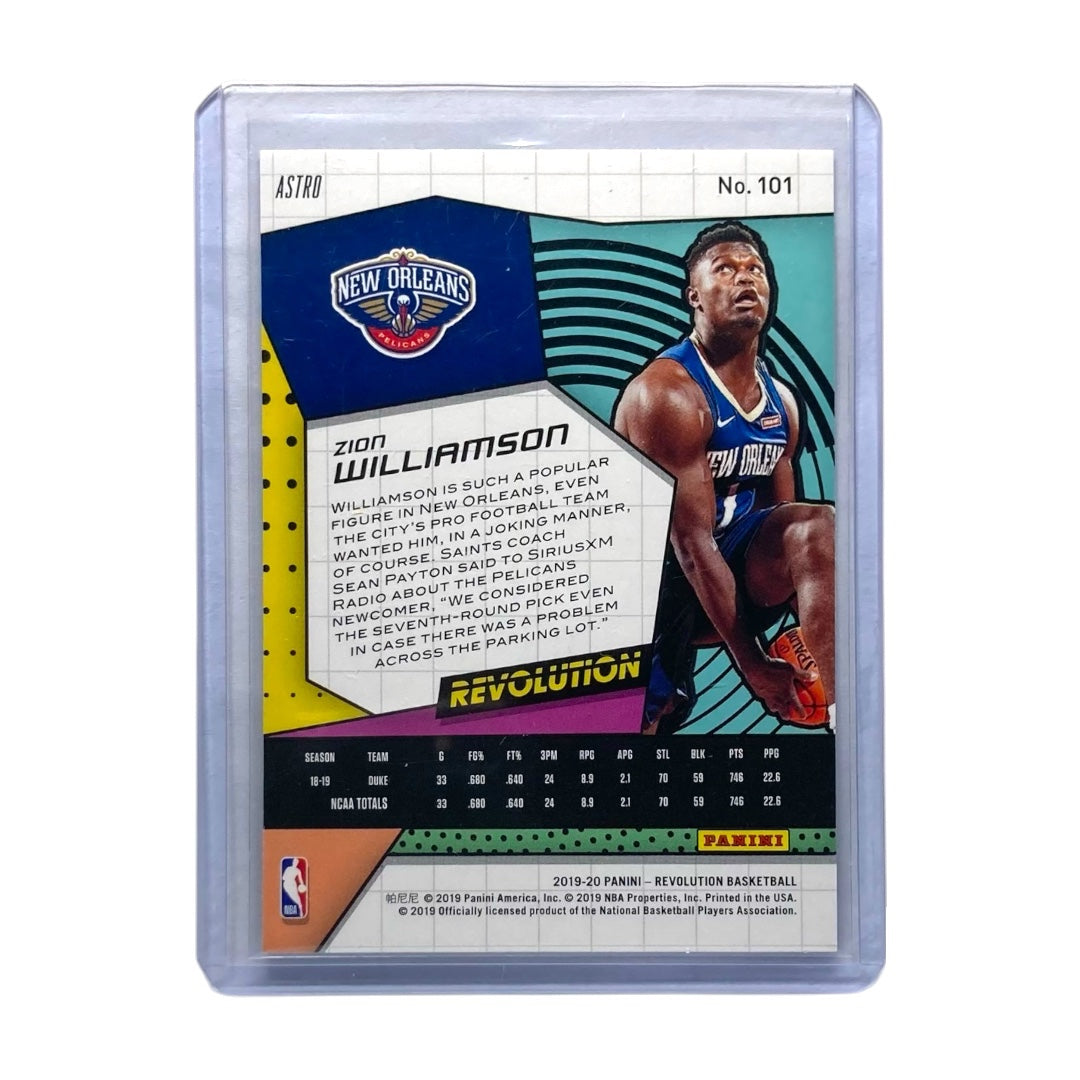 PANINI NBAカード REVOLUTION ZION WILLIAMSON NEW ORLEANS PELICANS #101 中古 IT2
