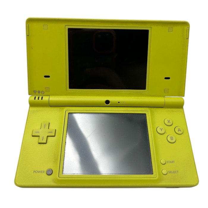 ジャンク品 バッテリーなし nintendo DSi TWL-001 ライムグリーン ピンク セット 任天堂 ゲーム機 本体 中古 W４