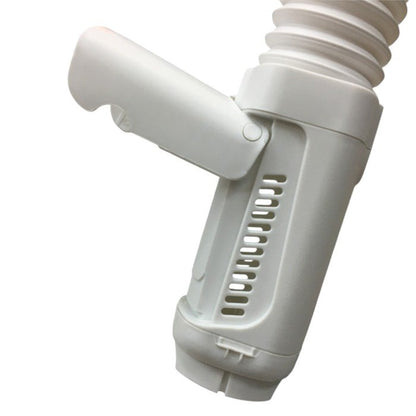 アイリスオーヤマ ふとん乾燥機 シングルノズル FK-EC1-W ホワイト 温風機能 布団ドライヤー くつ乾燥機 ダニ対策 中古 Y4