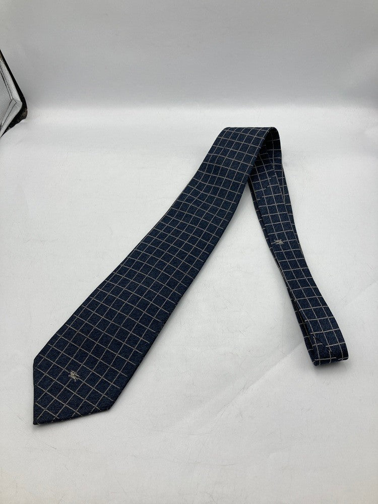BURBERRY London バーバリー ロンドン 格子柄 ネクタイ シルク100％ 中古 D4