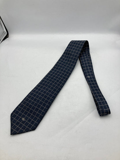 BURBERRY London バーバリー ロンドン 格子柄 ネクタイ シルク100％ 中古 D4