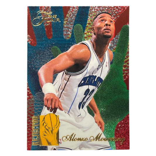 FLEER NBAカード FLAIR REJECTOR ALONZO MOURNING CHARLOTTE HORNETS #2 中古 IT2
