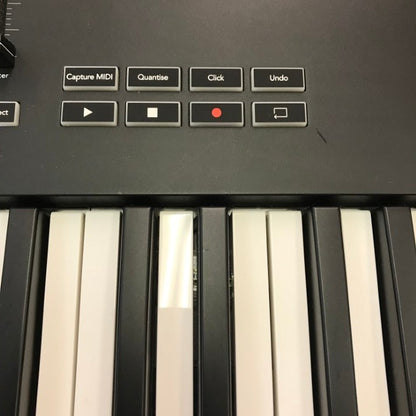 novation ノベーション Launchkey61 MK3 MIDIキーボード ブラック USB コントローラー 作曲 打ち込み 中古 T1