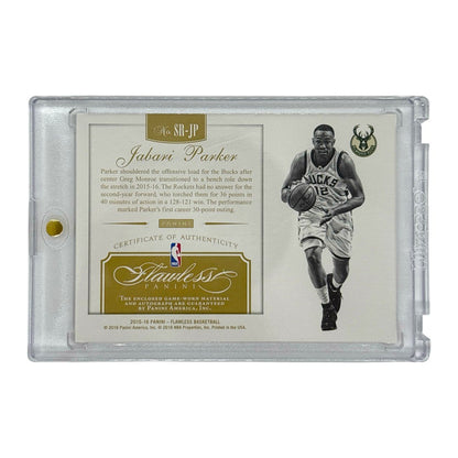 PANINI NBAカード FLAWLESS JABARI PARKER BUCKS 05/15 #SR-JP 中古 IT1