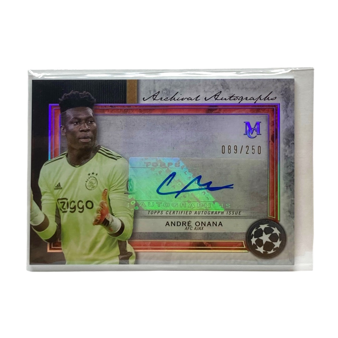 TOPPS サッカーカード MUSEUM COLLECTION ANDRE ONANA AJAX 089/250 #AA-AO 中古 IT2