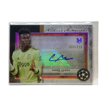 TOPPS サッカーカード MUSEUM COLLECTION ANDRE ONANA AJAX 089/250 #AA-AO 中古 IT2