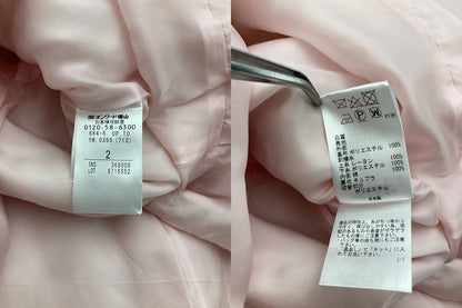 TOCCA トッカ FLOWER WALTS 宝塚宙組 星風まどかコラボ 刺繍 ドレス ワンピース サイズ2 中古 D4