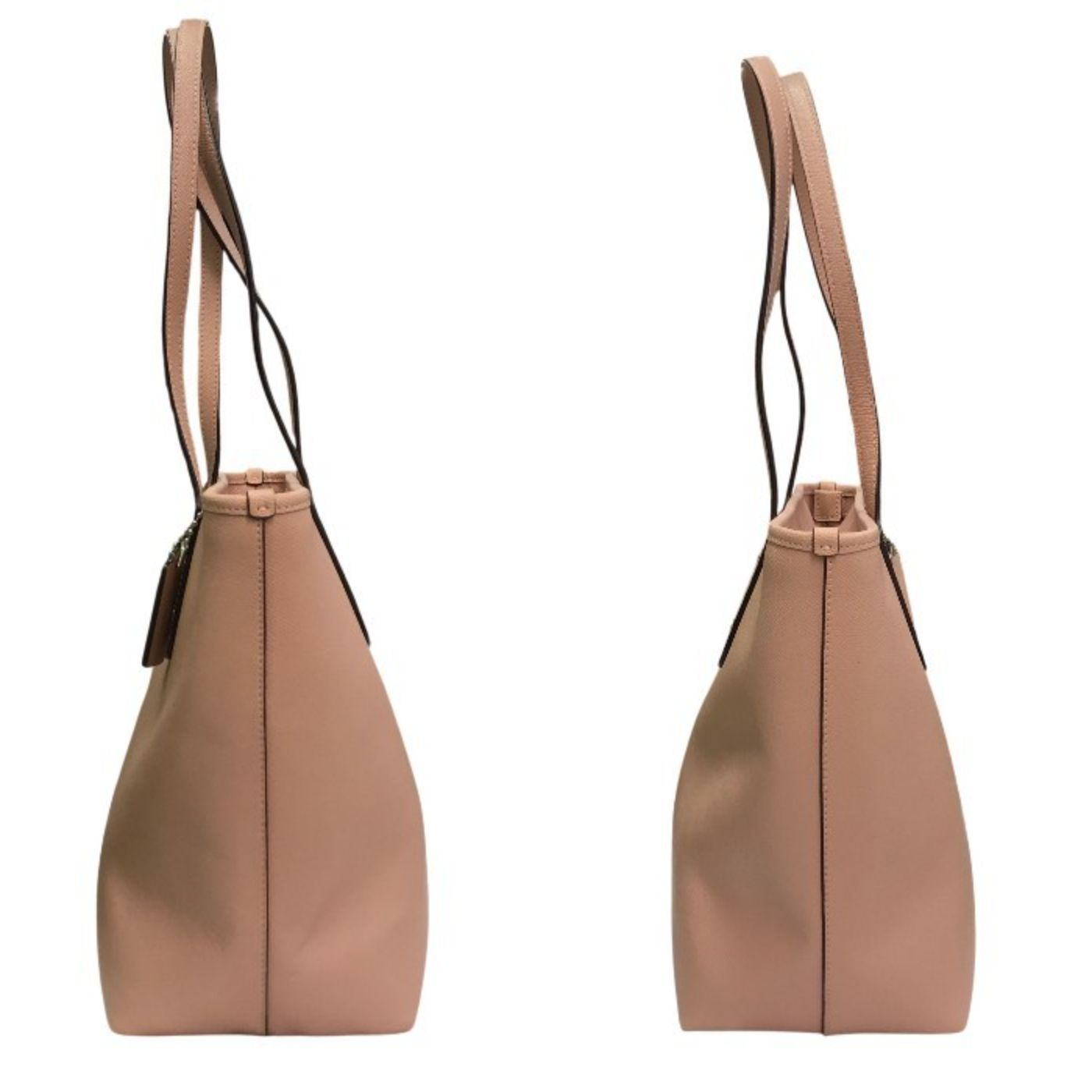COACH コーチ トートバッグ レディース レザー 大きめサイズ ハンドバッグ ショルダー ピンク F58846 中古 T1
