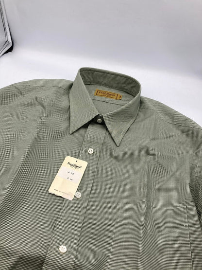 Paul Stuart ポールスチュアート チェック 長袖シャツ サイズ42R 中古 D4