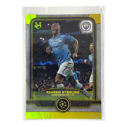 TOPPS サッカーカード MUSEUM COLLECTION RAHEEM STERLING MANCHESTER CITY /50 #56 中古 IT1