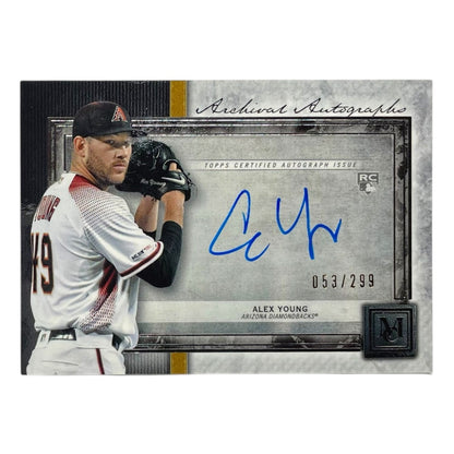 TOPPS MLBカード MUSEUM COLLECTION ALEX YOUNG ARIZONA DIAMONDBACKS /299 #AA-AY 中古 IT2