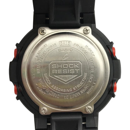CASIO G-SHOCK 腕時計 メンズ アナログ/デジタル クォーツ 復刻 コンビネーションモデル ブラック AW-500E-1EJF 中古 T1